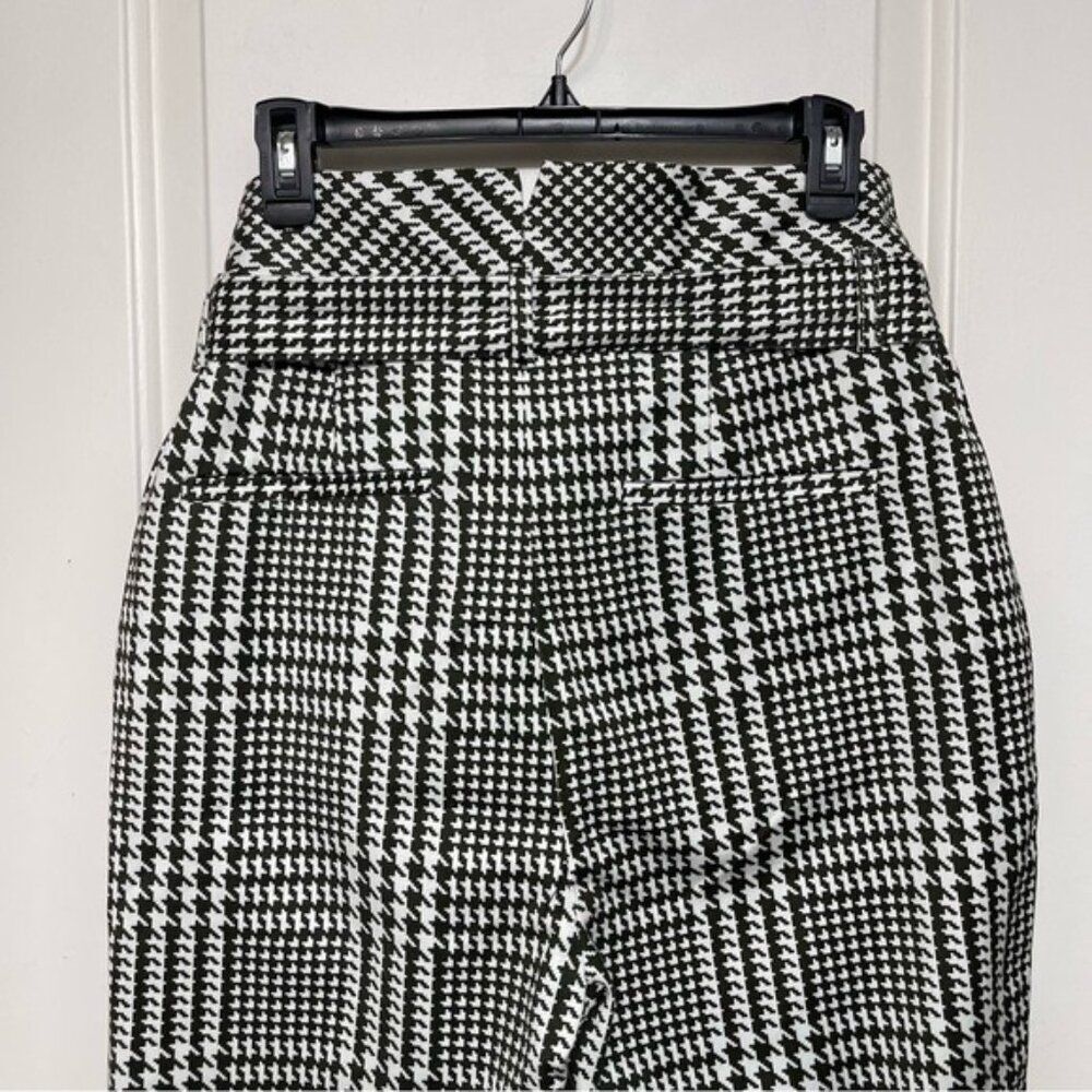 New AG Gerren Cotton Paperb Waist Pants in Pixel Plaid Size M - Picture 7 of 16